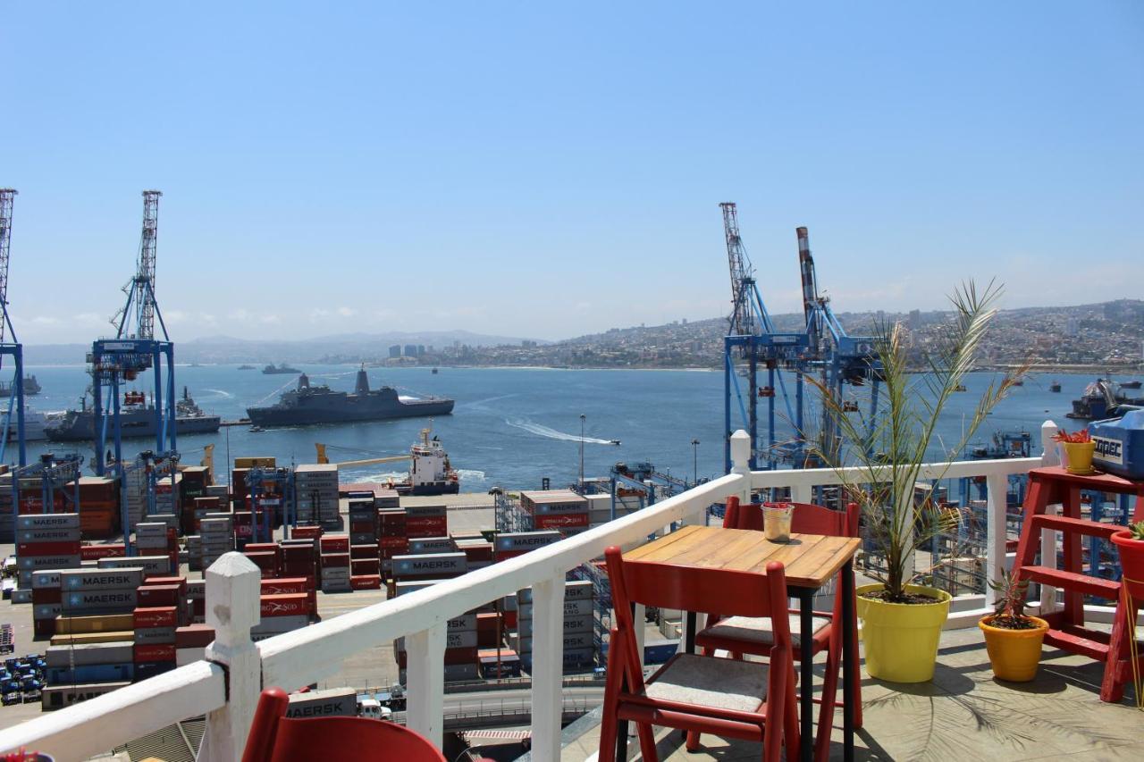 Casa Cuatro Vientos Hotel Valparaíso Zewnętrze zdjęcie