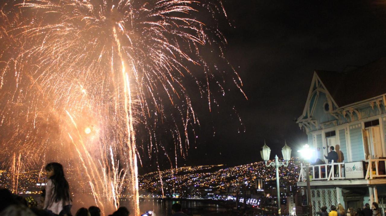 Casa Cuatro Vientos Hotel Valparaíso Zewnętrze zdjęcie