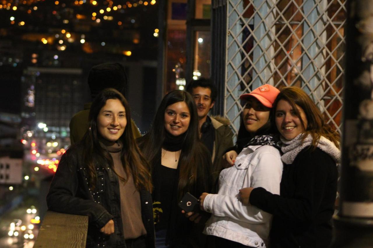 Casa Cuatro Vientos Hotel Valparaíso Zewnętrze zdjęcie
