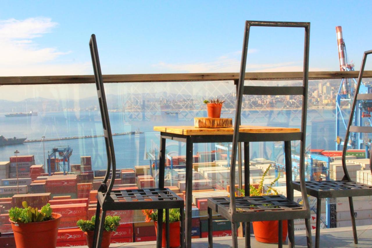 Casa Cuatro Vientos Hotel Valparaíso Zewnętrze zdjęcie