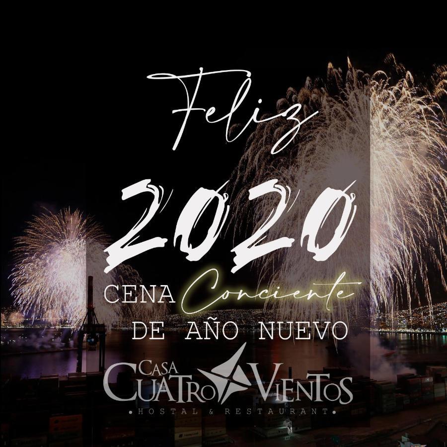 Casa Cuatro Vientos Hotel Valparaíso Zewnętrze zdjęcie